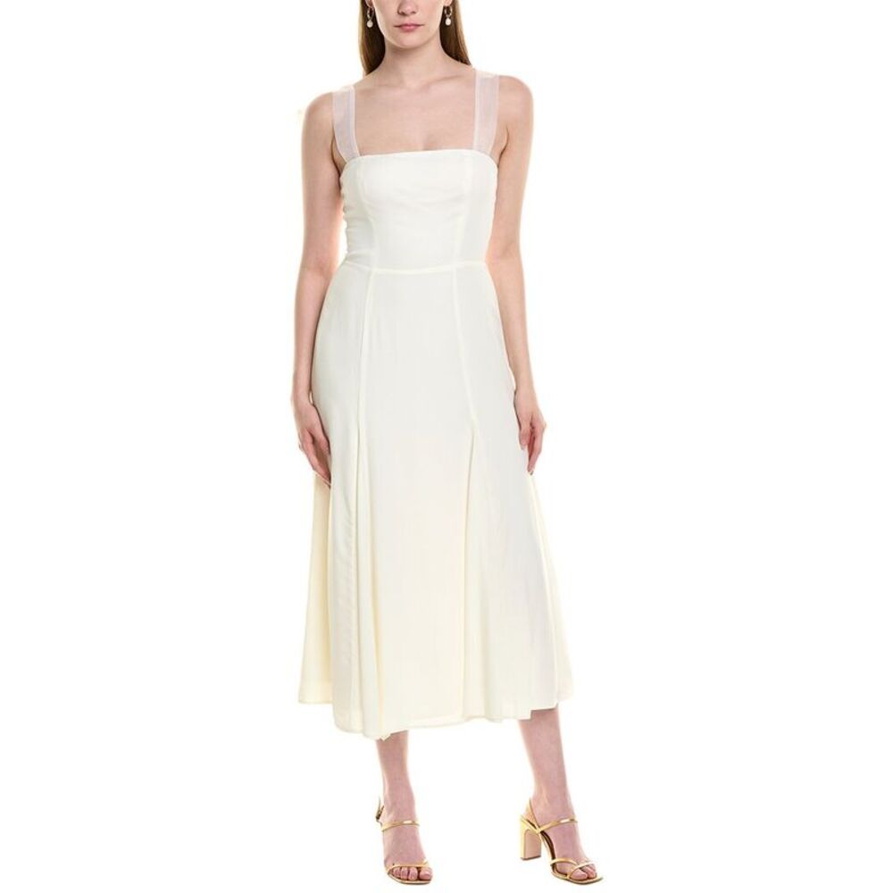 Jl Luxe Womens  Midi Dress, White